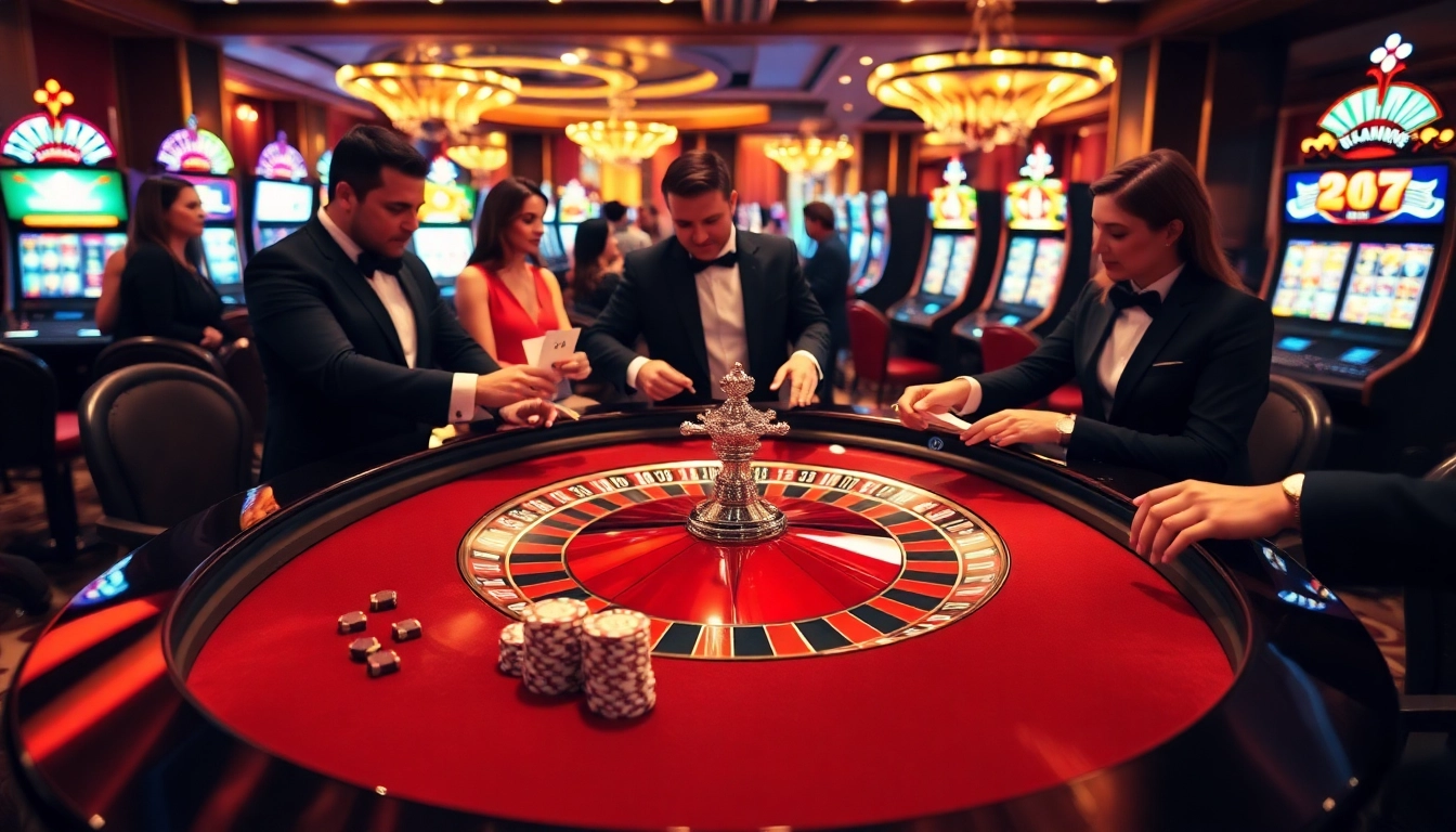 Experience the excitement of casino en ligne argent réel with roulette and poker games.