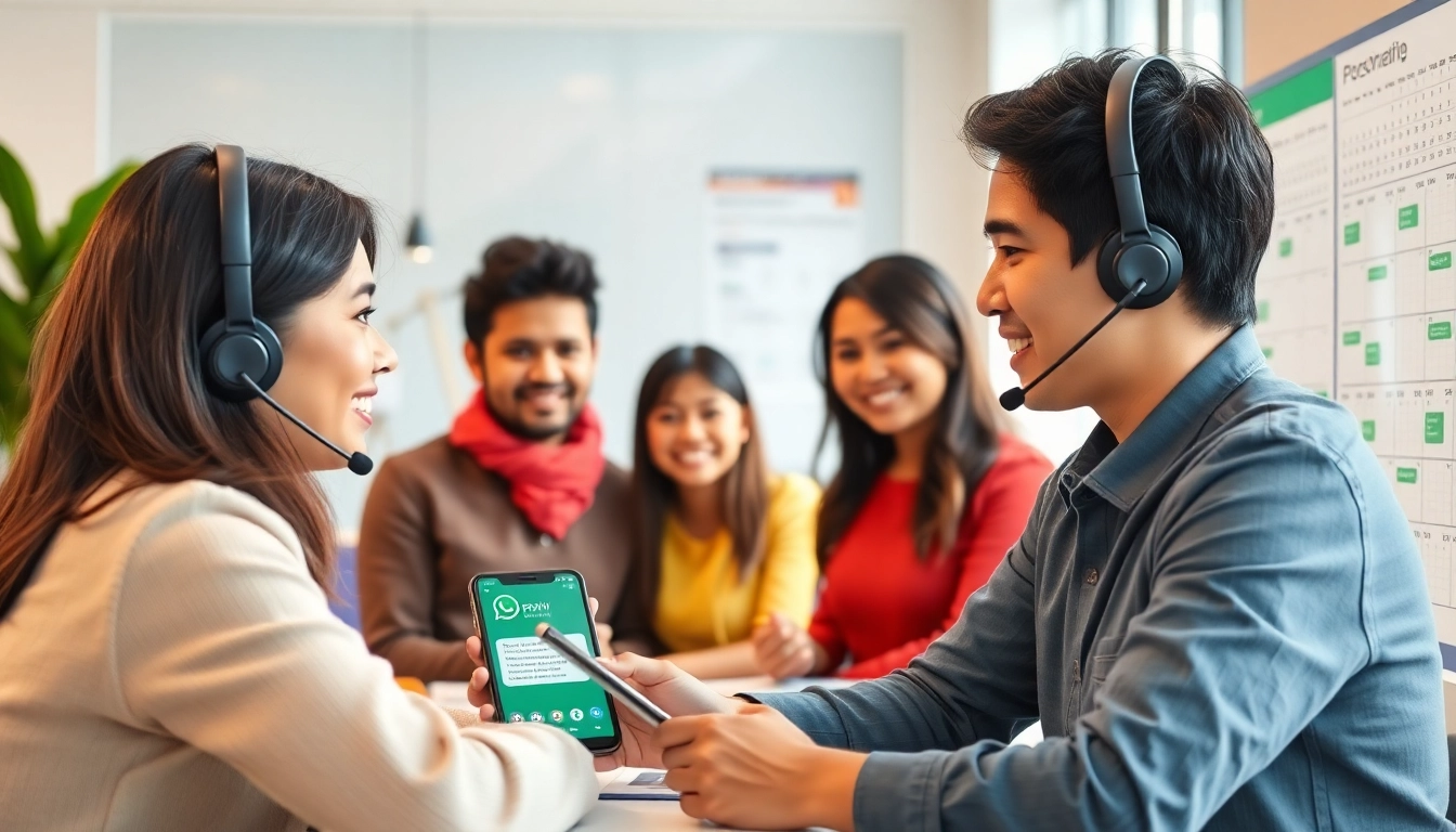 Friendly customer support interaction on WhatsApp showcasing PP9WIN payout time.